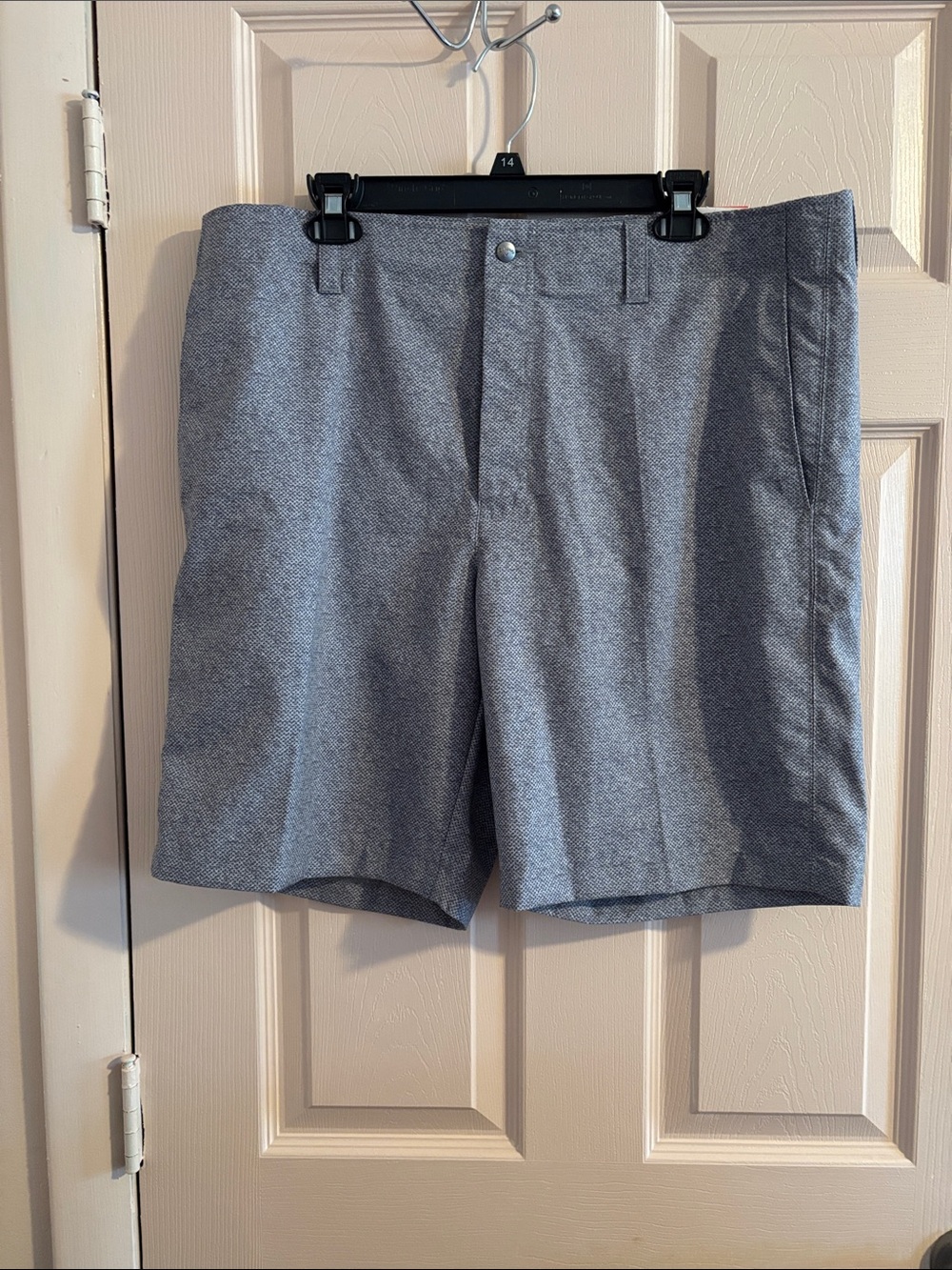Callaway Men's Heather Gray Flat-Front Golf Shorts